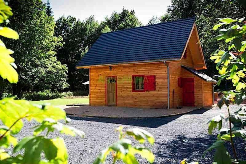 Chalet Des Noisettes Murol Exterior foto